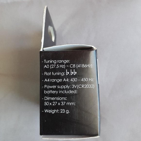 Guitar Tuner Clip-On Tuner Digital Electronic Tuner with LCD Display NCT-20 BASS - Picture 3 of 6